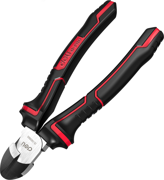 Бокорезы "Deli", 160 мм, красный