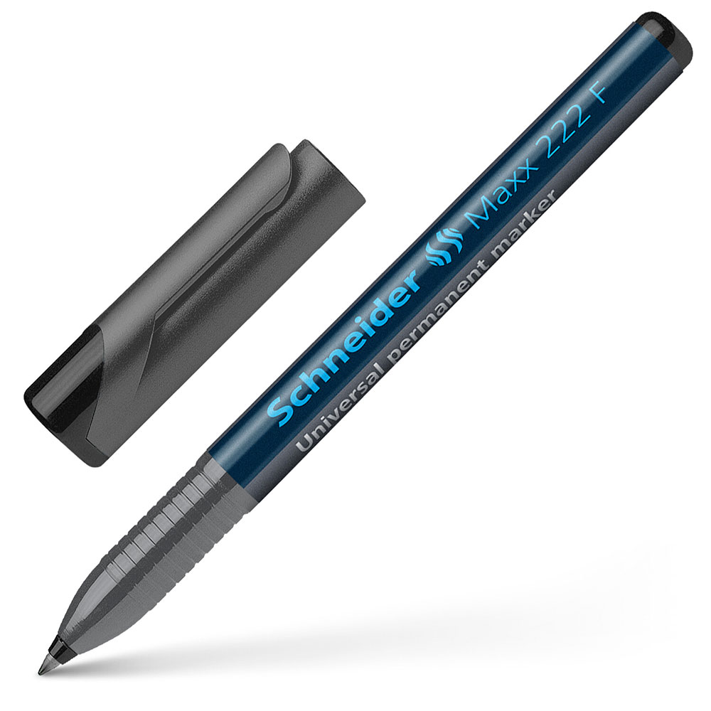 Маркер перманентный "Schneider Maxx 222 F", черный