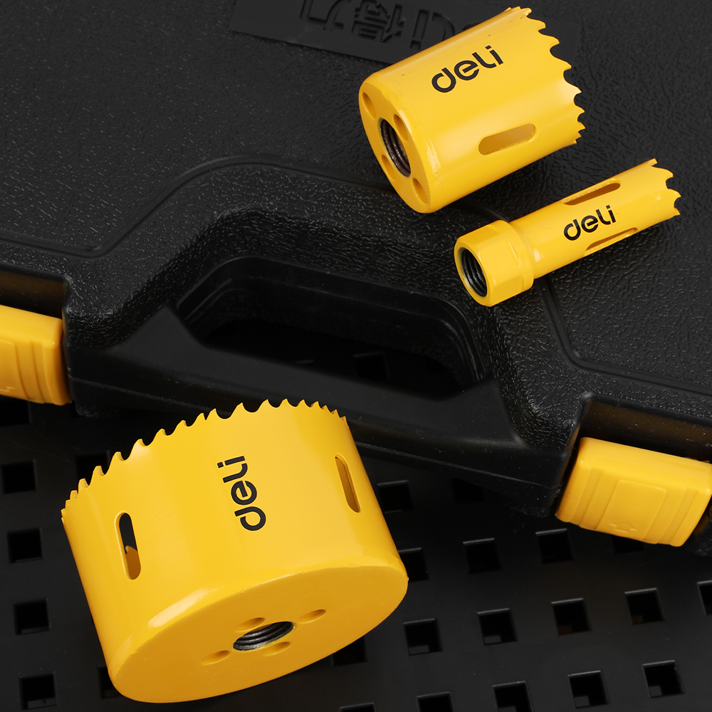 Коронка биметаллическая Deli YS EDH-SKK038-E1, 38 х 38 мм, М14