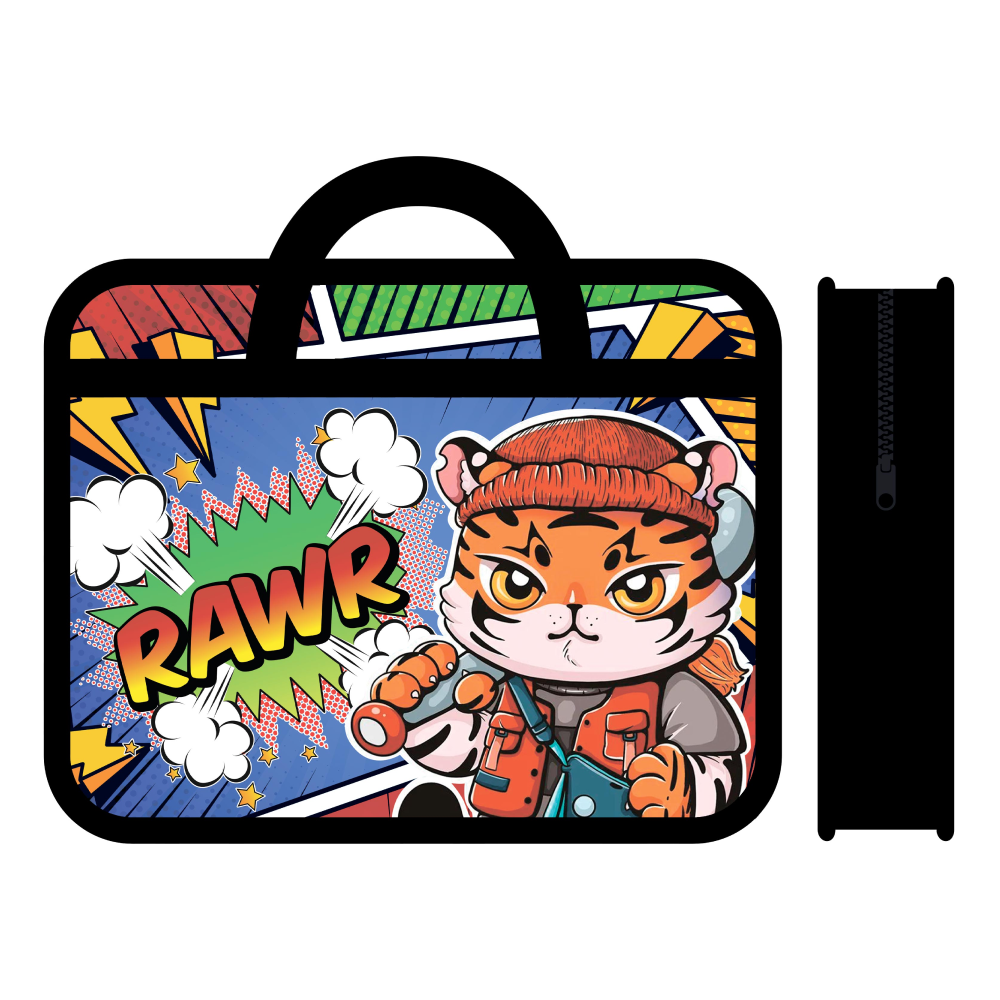 Папка для тетрадей "Модный тигренок"