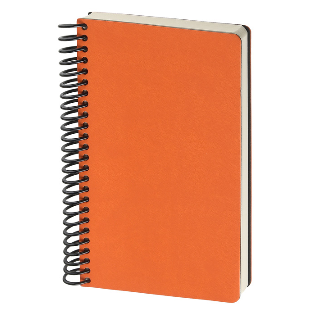 Ежедневник недатированный "Agenda", А5, на спирали, оранжевый - 2