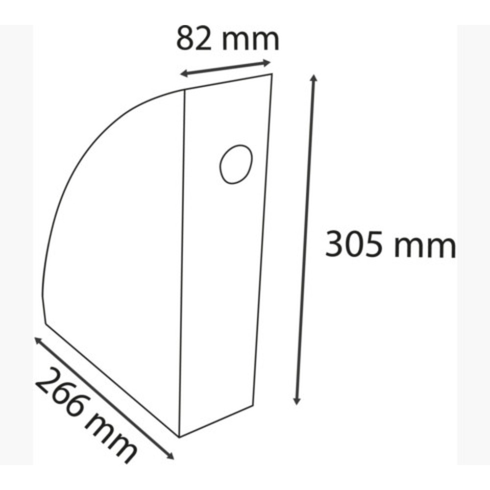 Модуль вертикальный Exacompta "Skandi", тихоокеанский синий - 3