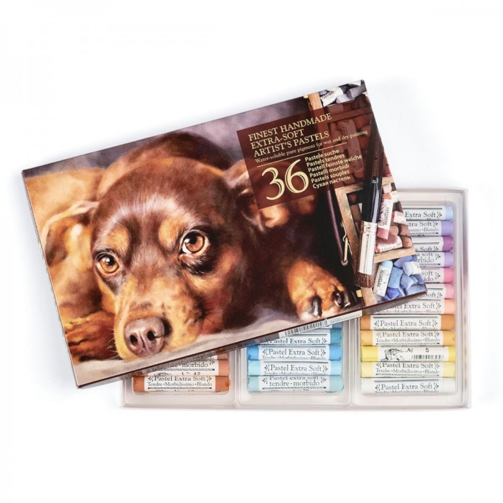 Пастель сухая "Renesans", 36 цветов