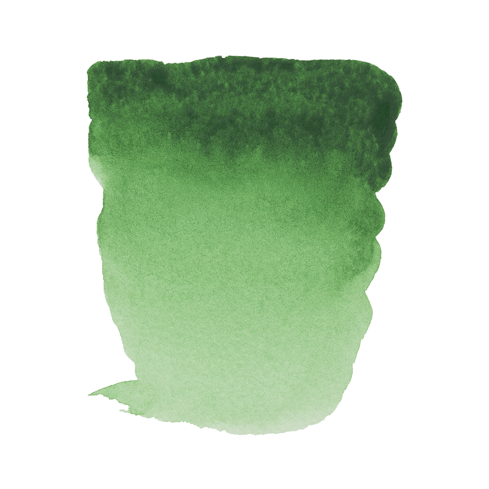 Краски акварельные "Rembrandt", 662 прочный зеленый, кювета