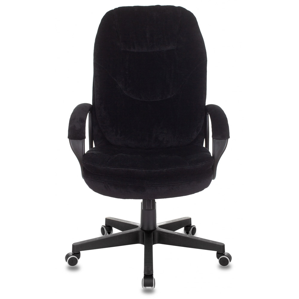 Кресло для руководителя "Бюрократ CH-868N Fabric", пластик, черный