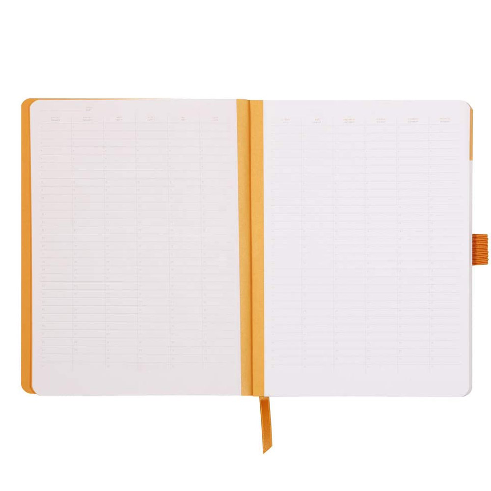 Блокнот "Rhodiarama Meeting" на резинке, A5+, 80 листов, линейка, бирюзовый - 2