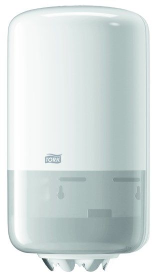 Диспенсер для протирочных материалов в рулонах с центральной вытяжкой Tork