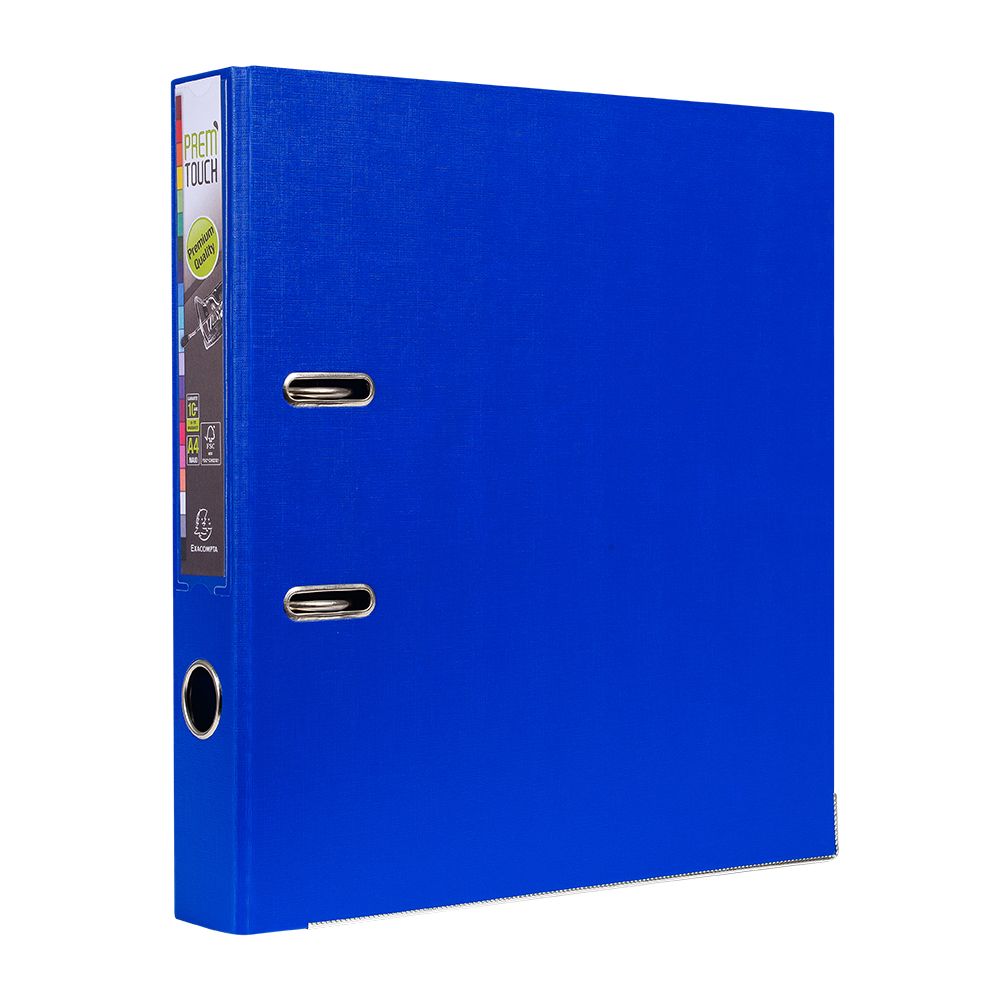Папка-регистратор "Exacompta", A4, 50 мм, ПВХ, синий