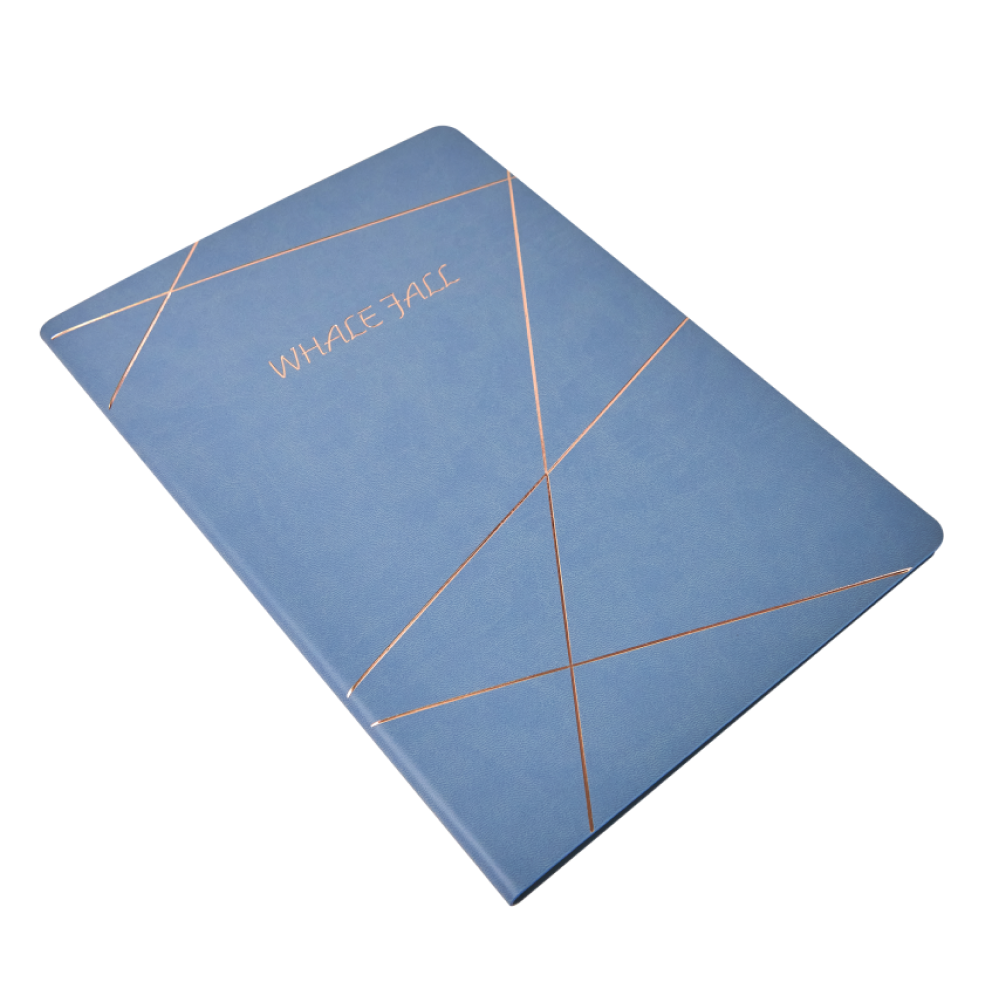 Блокнот "20D076", А4, 96 листов, голубой