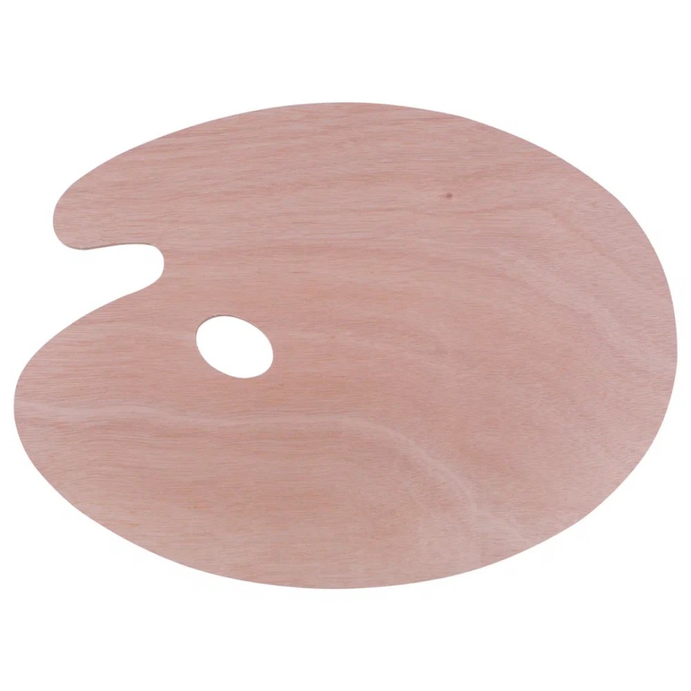 Палитра ДВП "Сонет", овальная, 30x40 см