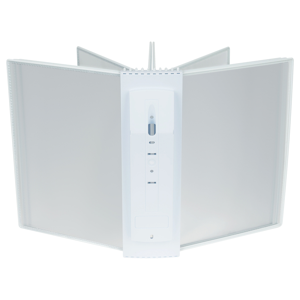 Стойка информационная "OfficeSpace", настенная, A4, белый