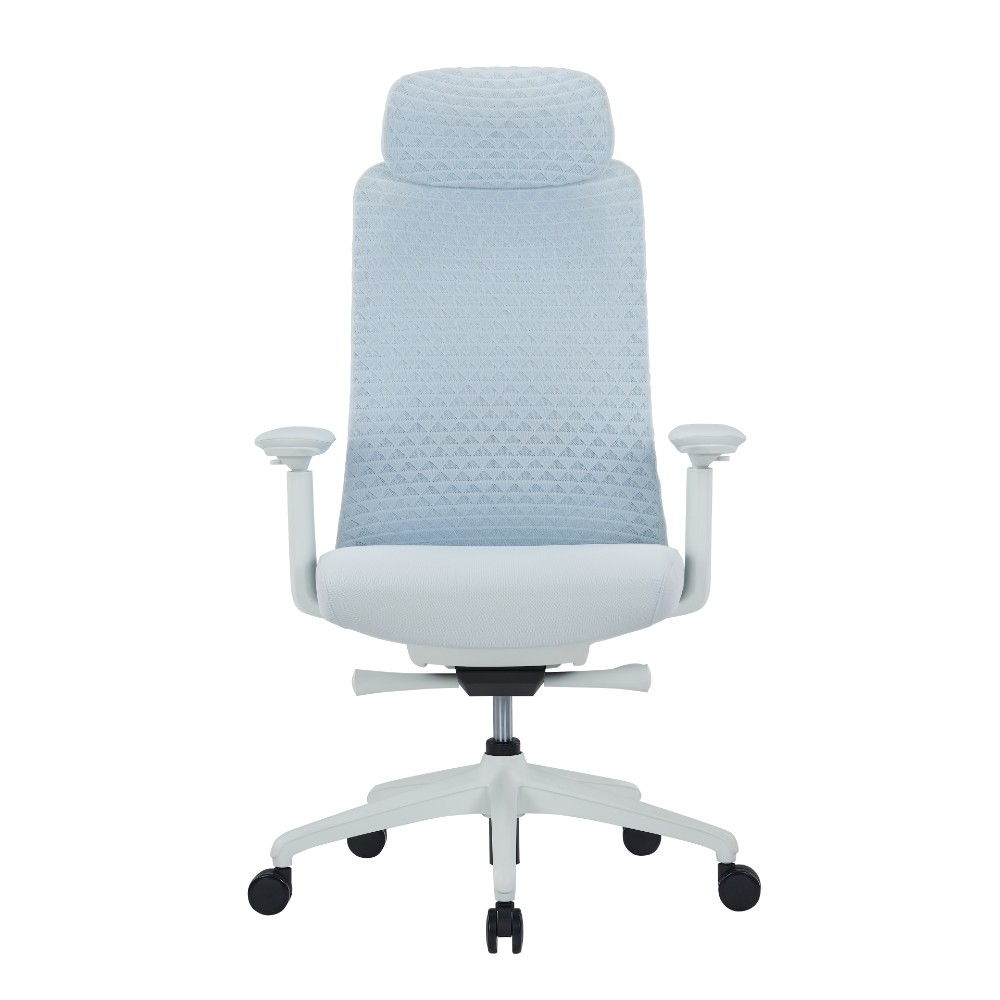 Кресло для руководителя SitZone CH-531A-BS, ткань, пластик, белый, -30%