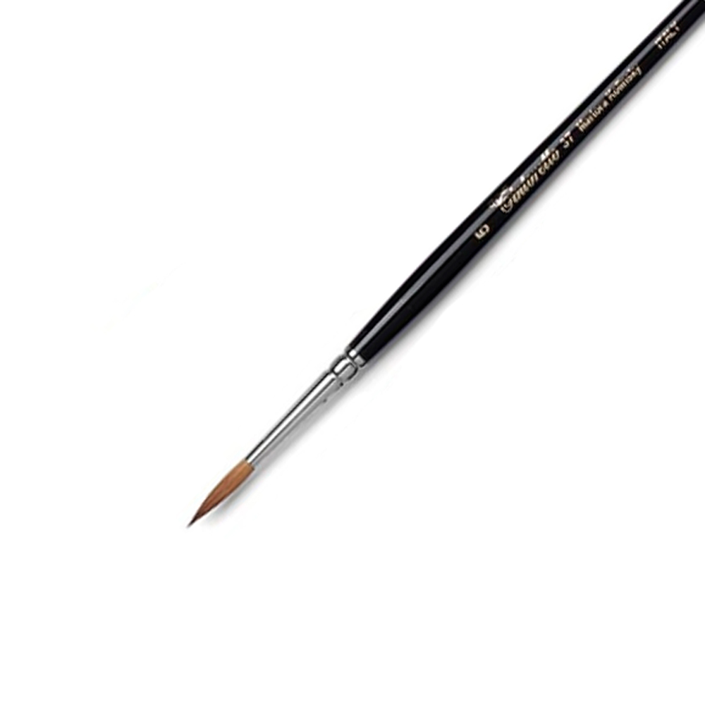 Кисть для рисования "Tintoretto  Martora Kolinsky SIB", сибирский колонок, круглая, №5