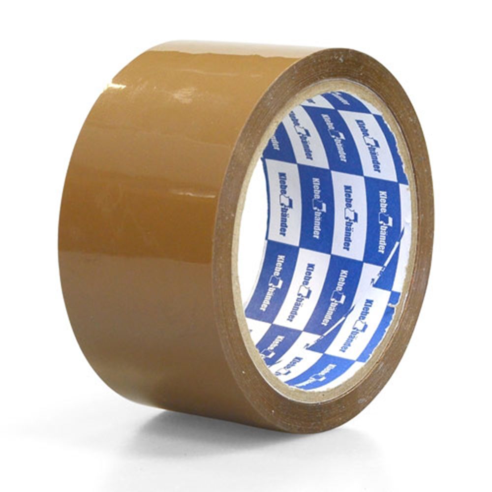 Клейкая лента упаковочная "Klebebander", 50x63 мм/м