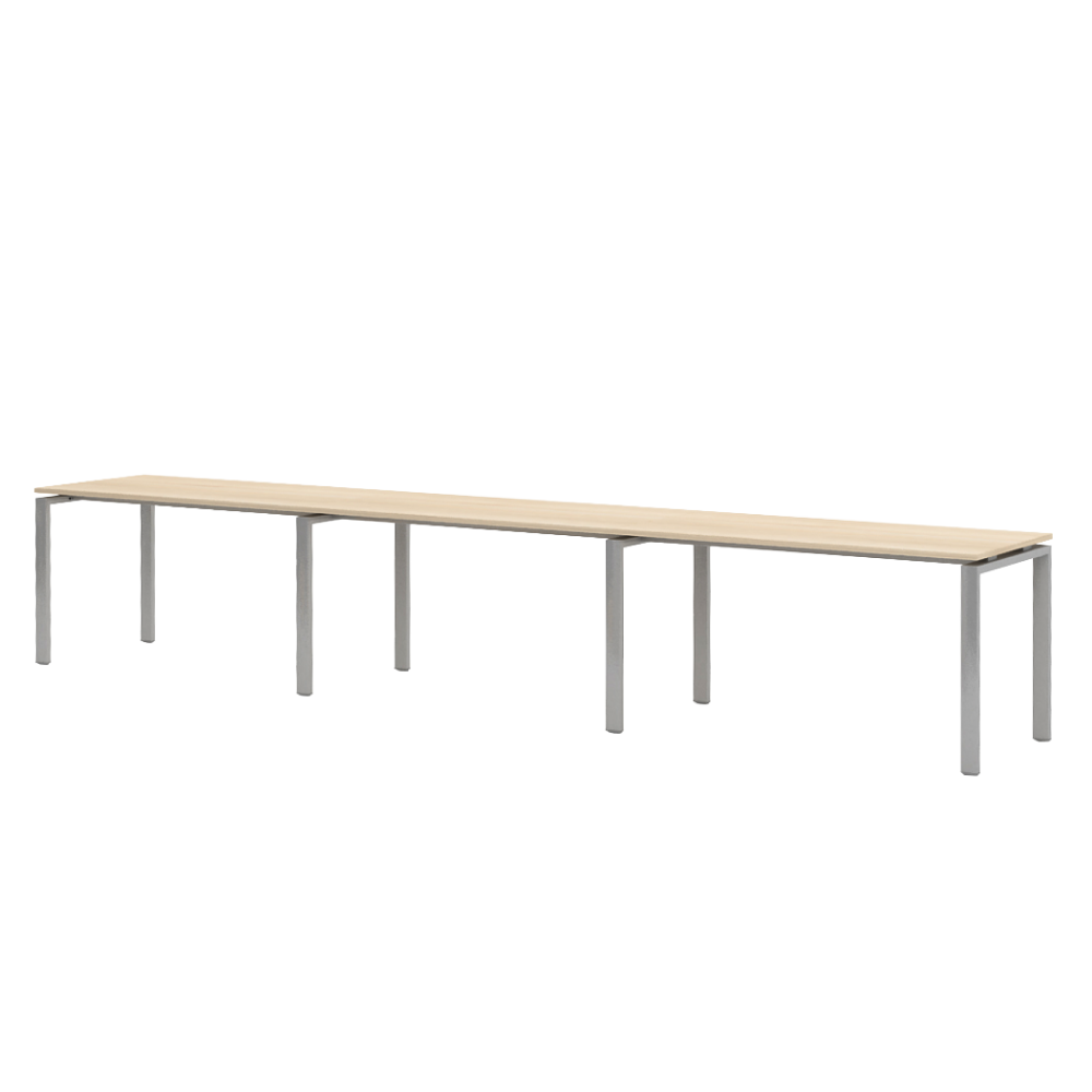 Коллекция Титан Бенч-система на 3 рабочих места ТН312ТР-3х1+ТН312К-22, 3600х700х742