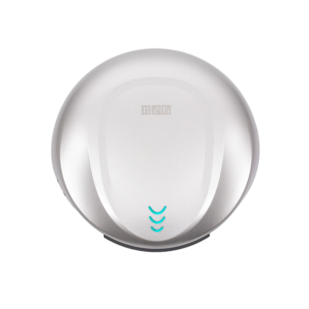 Электросушилка для рук BXG-300C, пластик, хром