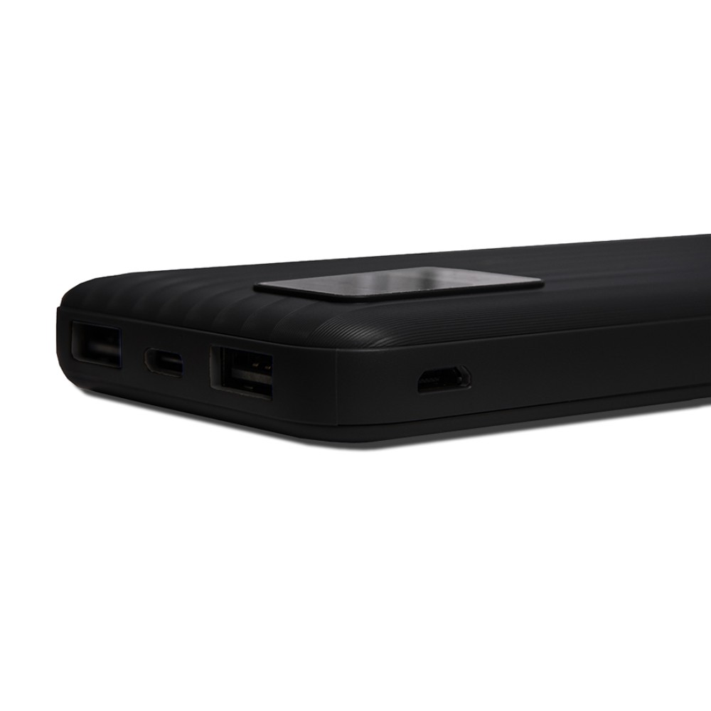 Внешний аккумулятор Power Bank "Wave 10", 10000 mAh, черный