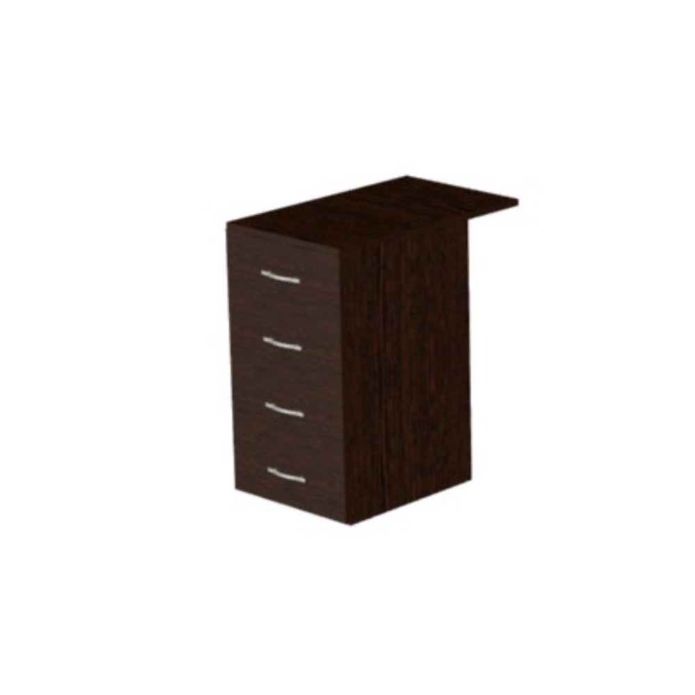Коллекция Макси тумба М43, 420x680x750 мм, венге