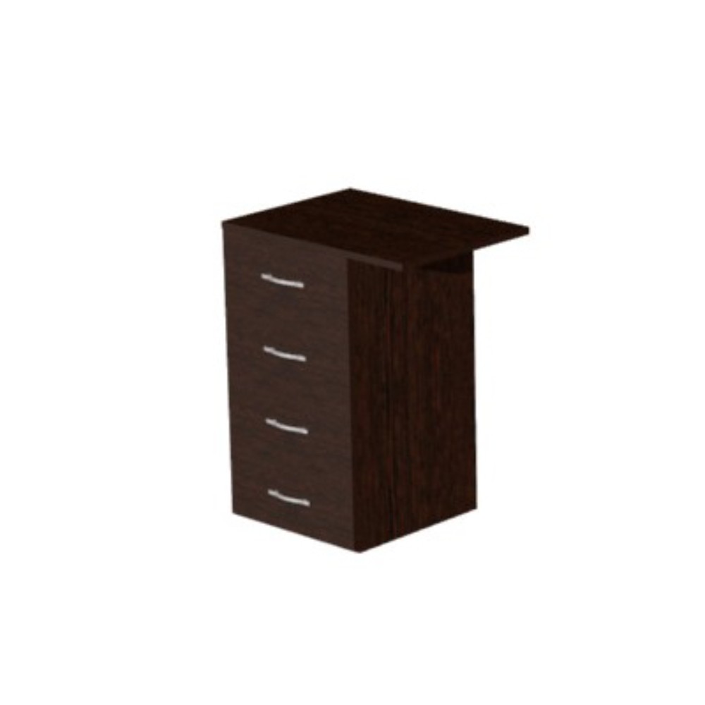 Коллекция Макси тумба М43, 600x450x750 мм, венге