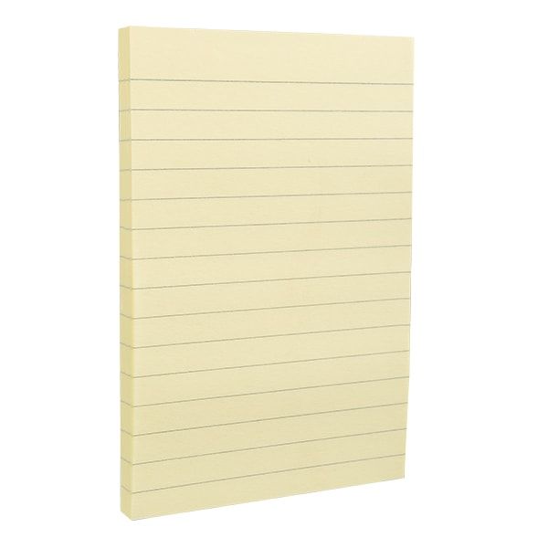 Бумага для заметок "Kores", 100x150 мм, 100 листов, желтый