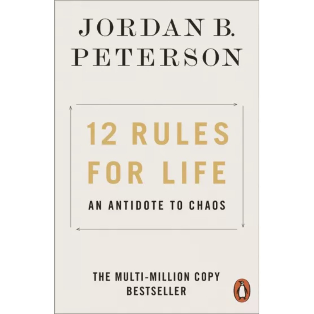 Книга на английском языке "12 Rules for Life"