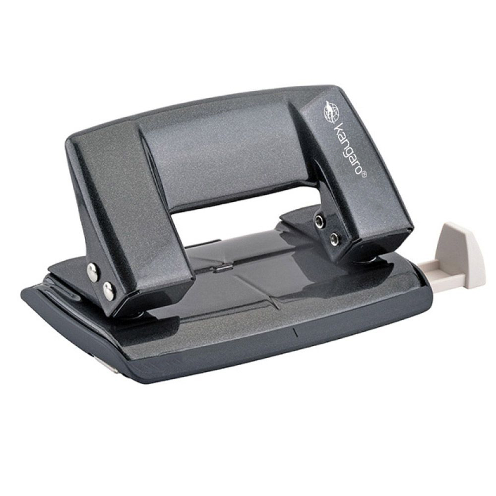 Дырокол "Aion-10G Metallic C. Grey", 10 листов, темно-серебристый