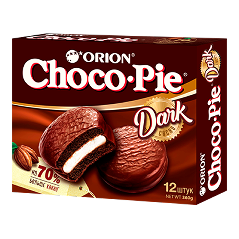 Печенье «Choco Pie Dark» в глазури