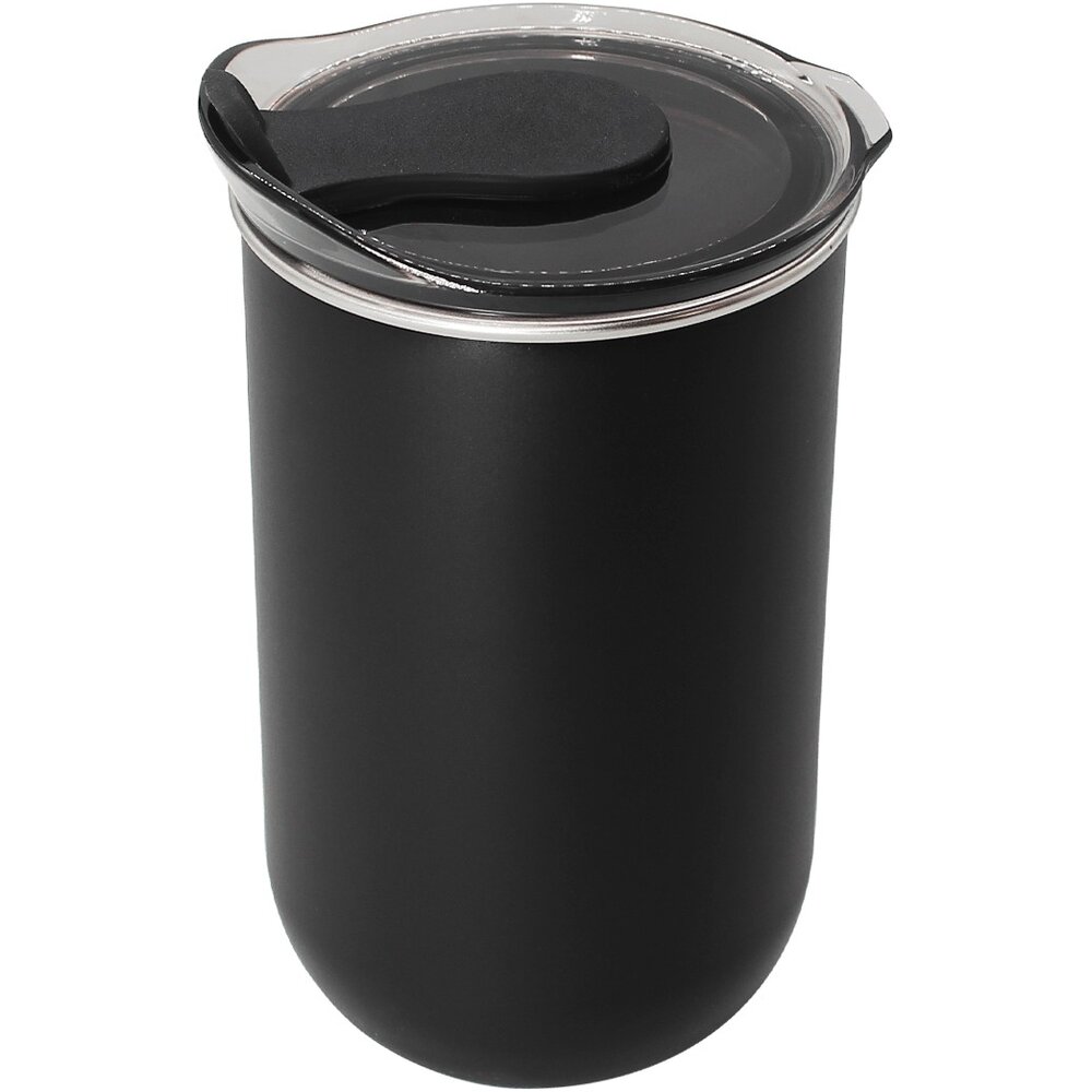 Кружка термическая "Light", металл, пластик, 330 мл, черный