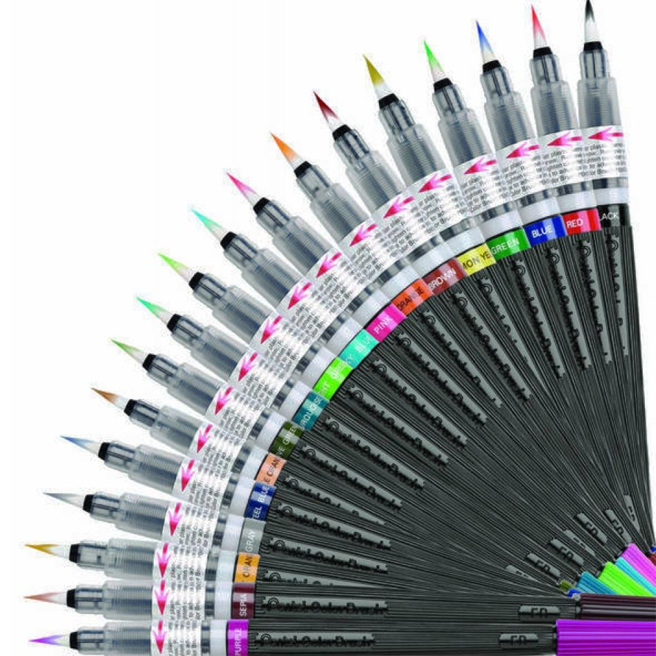 Кисть "Color Brush", сепия - 3