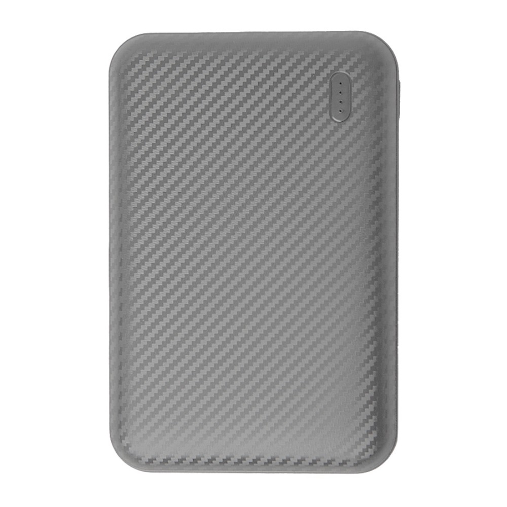 Внешний аккумулятор Power Bank "Rib 5", 5000 mAh, серый