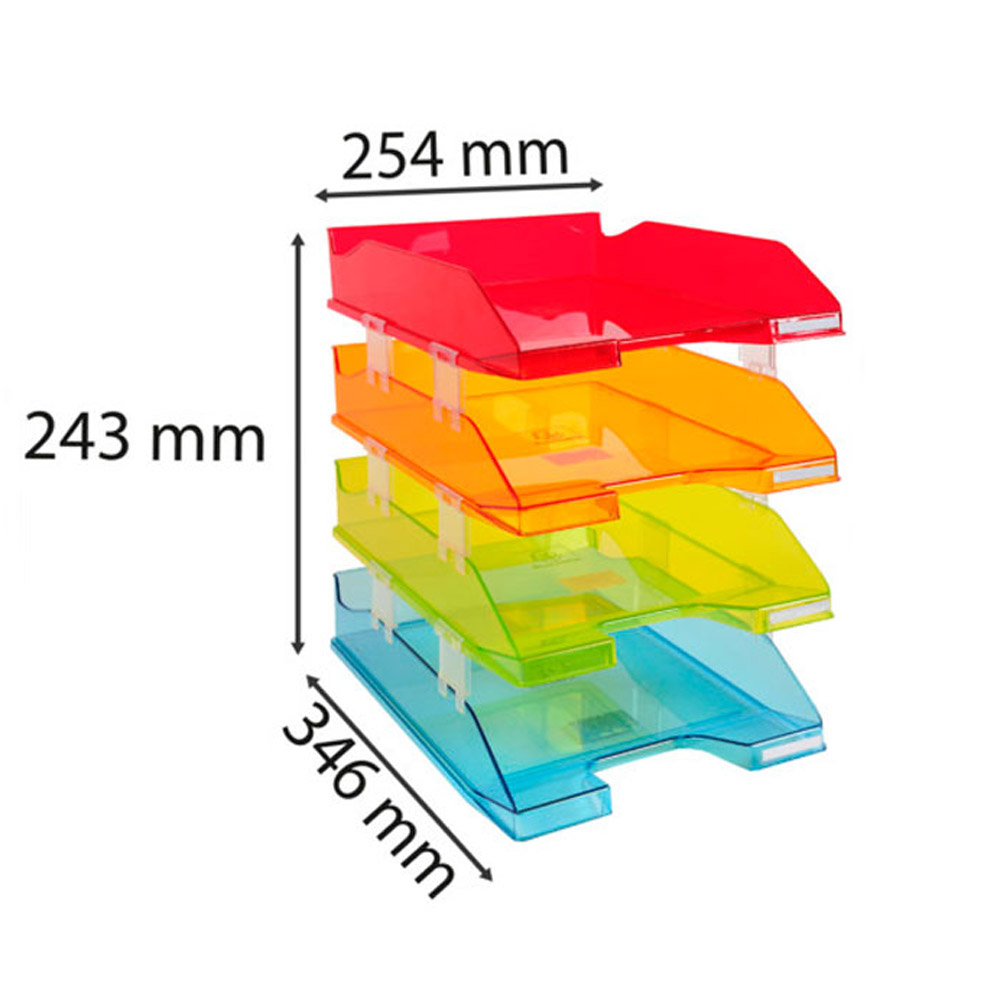 Модуль для бумаги горизонтальный "Combo Linicolor", ассорти - 3