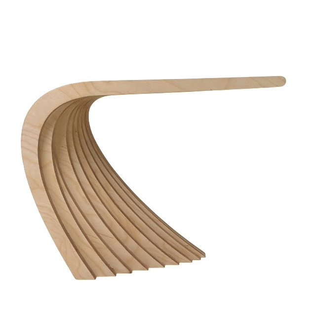 Журнальный столик Karlinwood GAP S 570х324x450 мм, фанера натуральная