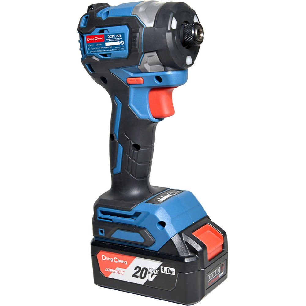 Аккумуляторный шуруповерт DongCheng DCPL208 (TYPE Z) 20 В, 208 Нм, без аккумулятора и зарядного устройства - 4