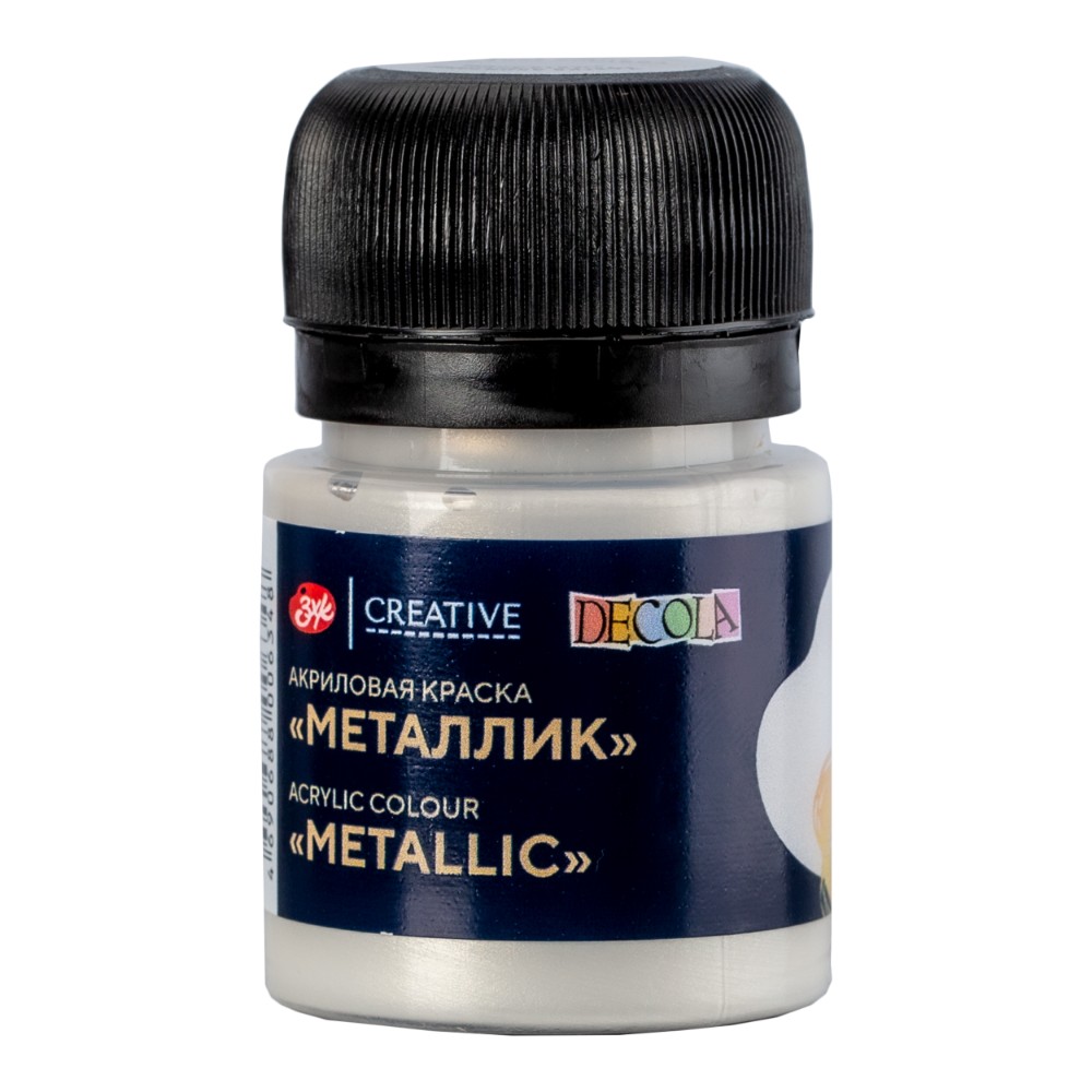 Краска акриловая металлик 