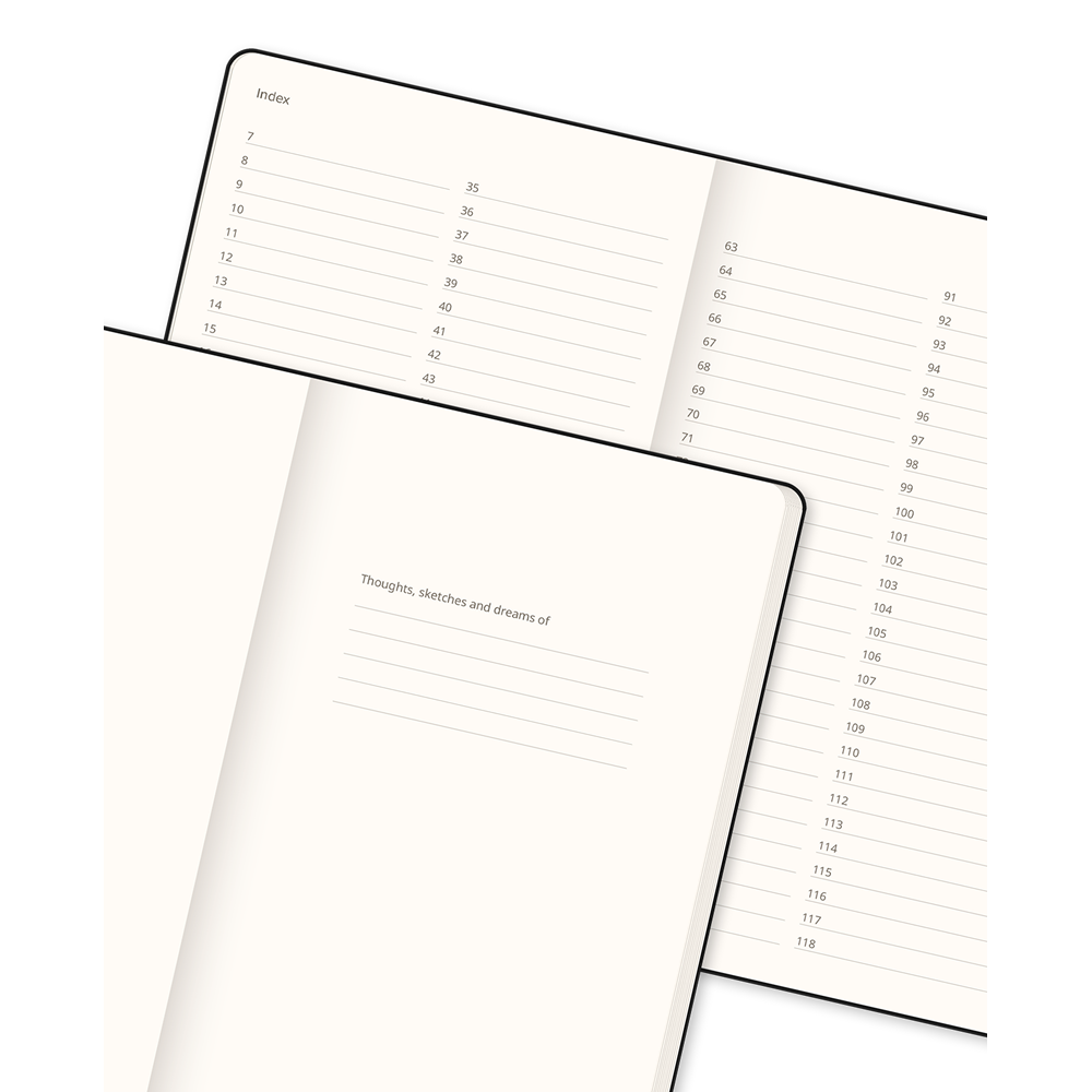 Блокнот "Carapace autumn", А5, 96 листов, линейка, коричневый - 4