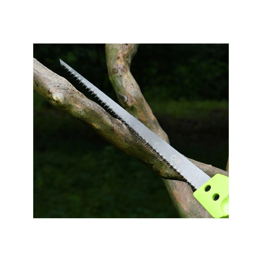 Пила-нож садовая Deli GS EDL580652, 300 мм, 7TPI, черный, зеленый - 5