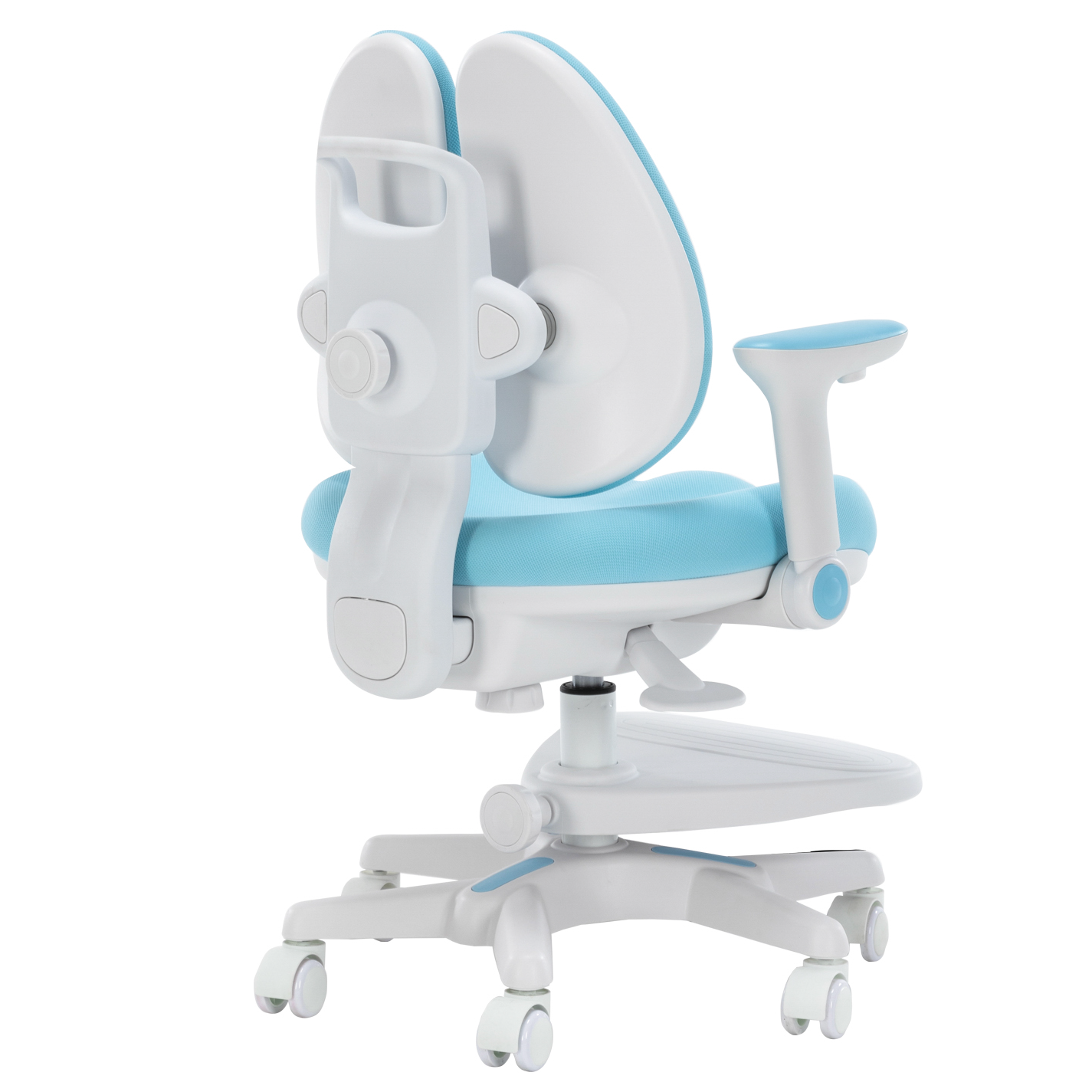 Кресло детское Everprof Kids 101, ткань, пластик, голубой - 6