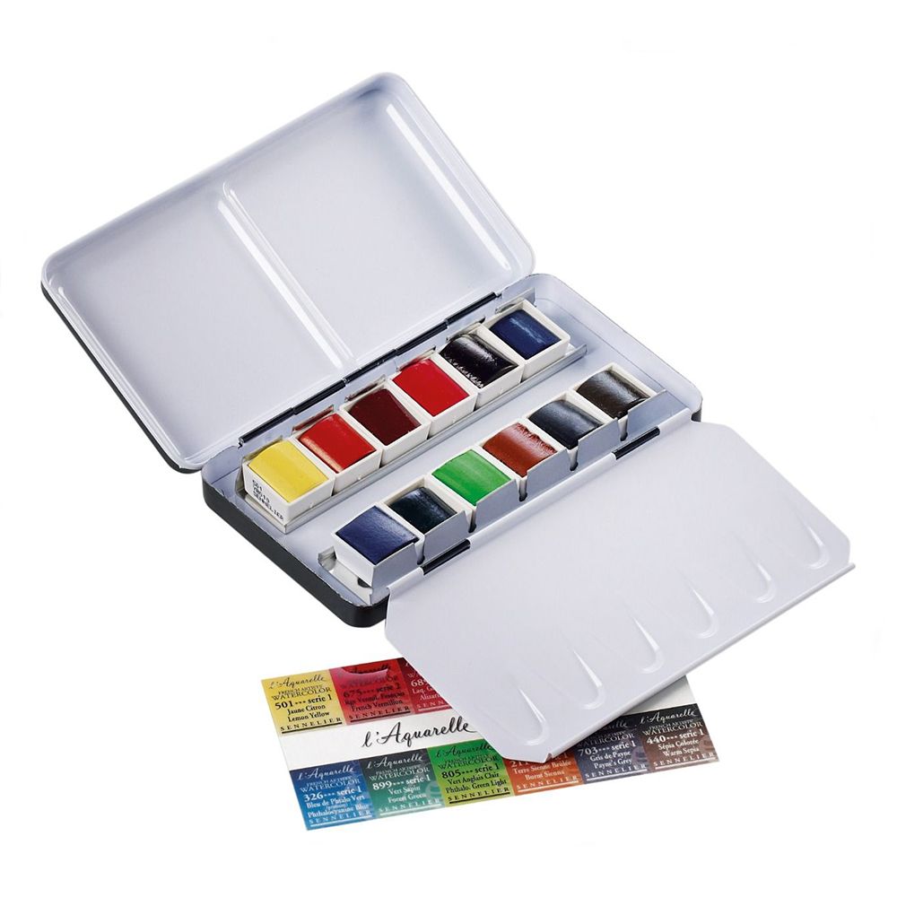 Набор красок акварельных "l’Aquarelle"