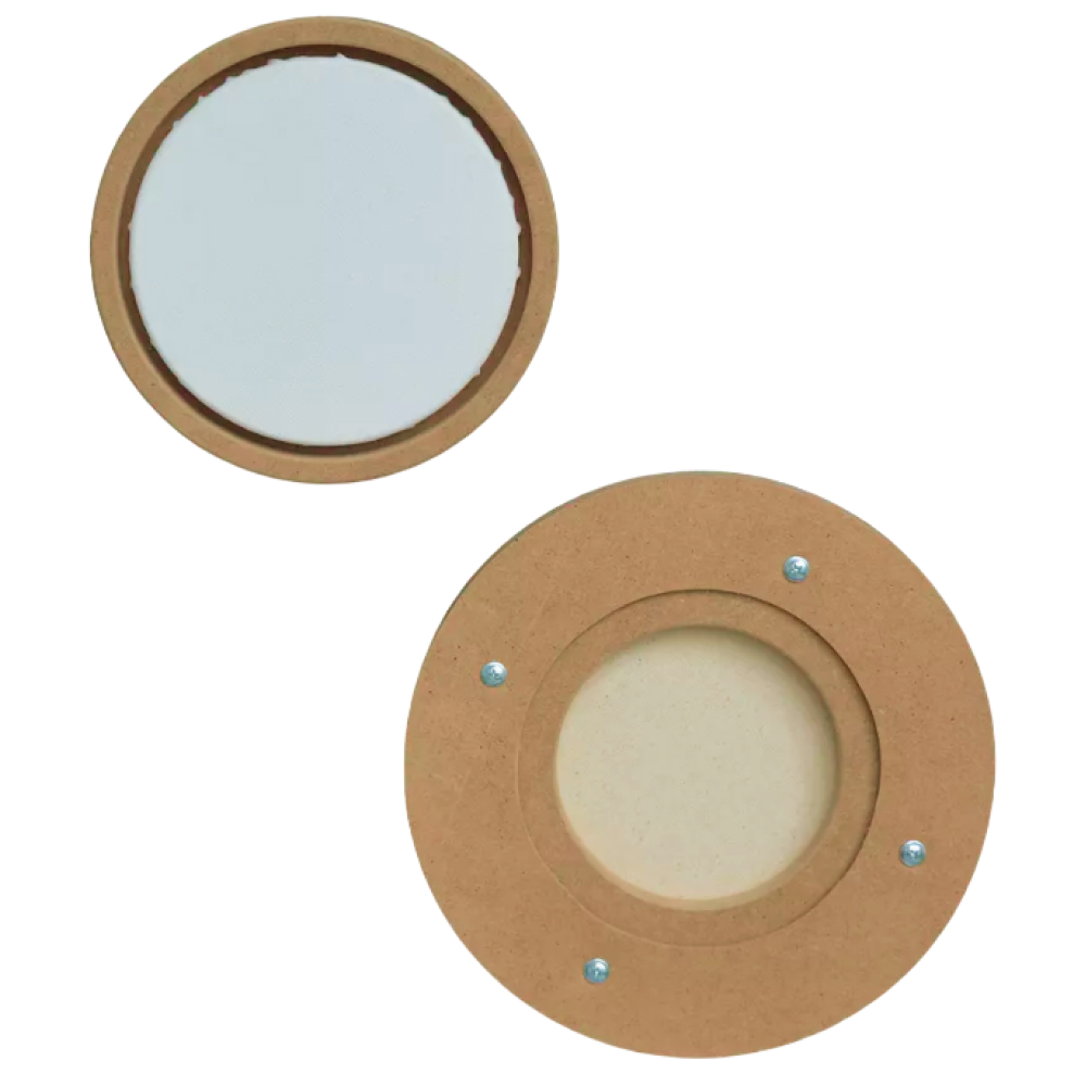 Холст на подрамнике круглый "Holst.by" с рамой