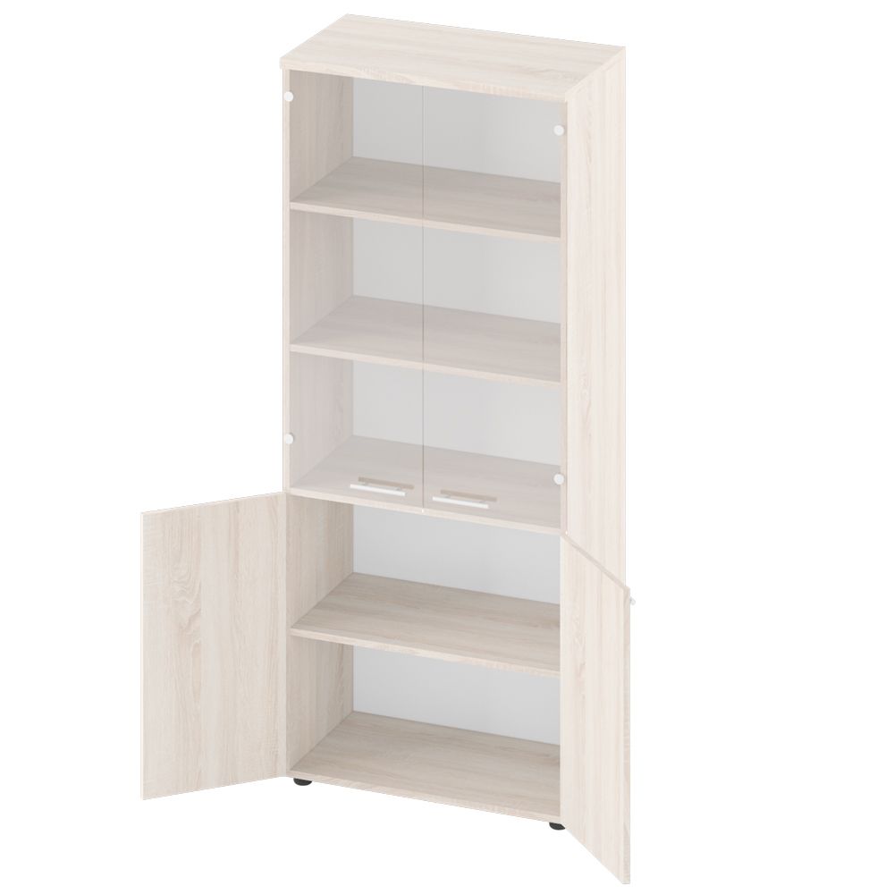 Коллекция Баден Шкаф для документов Б-8.1912.1, 800x443x1912 мм, сонома