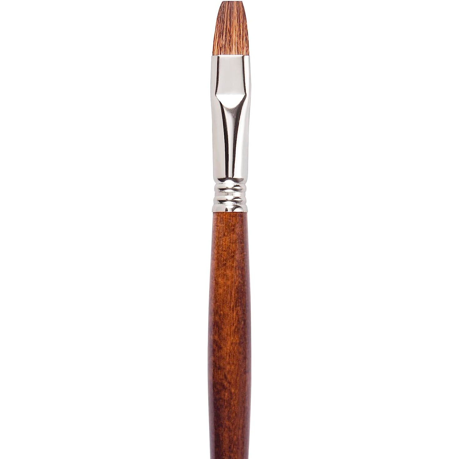 Кисть "Escoda Versatil Brush L/H", синтетика, темно-коричневый, плоская, №14