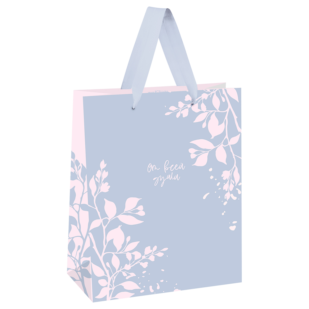 Пакет подарочный "Pink twigs"