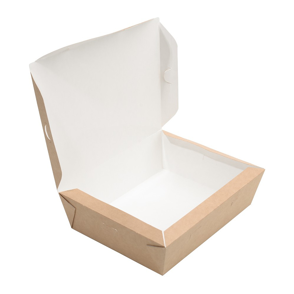 Контейнер бумажный 600 мл, без окна, 450 шт/упак. - 4