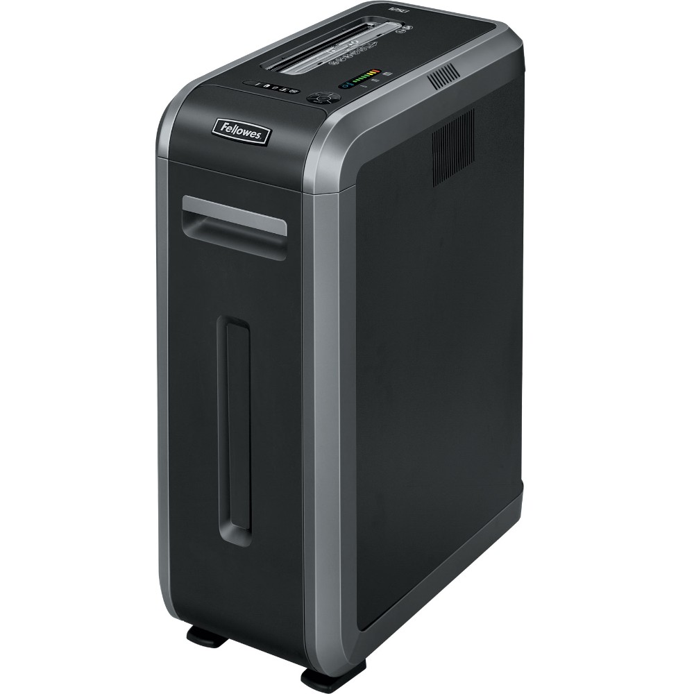 Уничтожитель Fellowes PowerShred 125Ci, DIN P-4, 4x38 мм, 20 листов., 53 литров, 100% Jam Proof, SafeSense