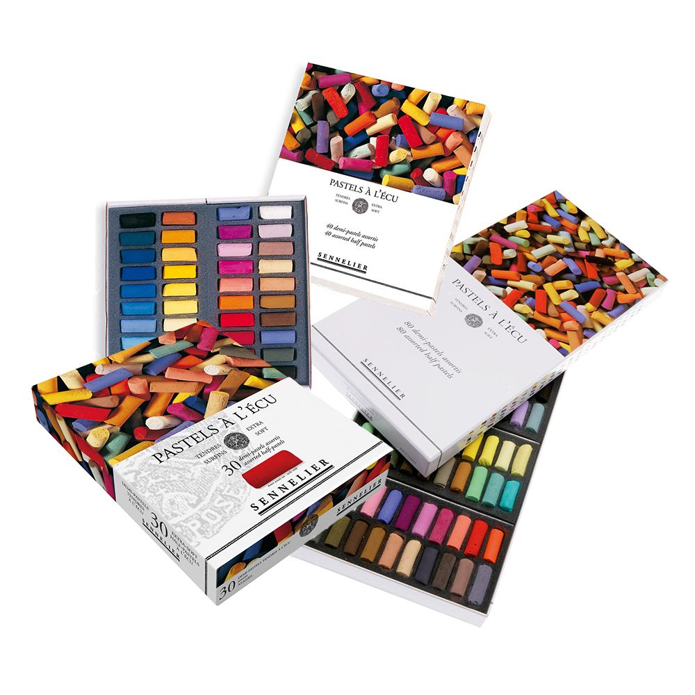 Набор сухой пастели "À l'écu Half Pastel"