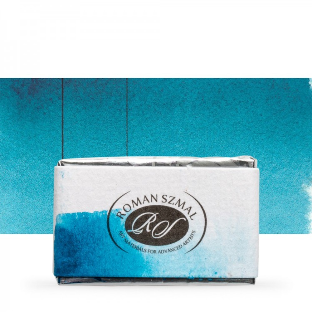 Краски акварельные "Aquarius", 338 фтало бирюзовый, кювета