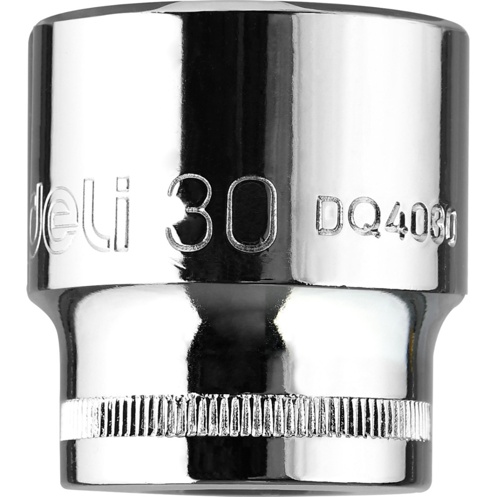 Головка торцевая шестигранная Deli YS EDQ4030 1/2", 30 мм, серебристый