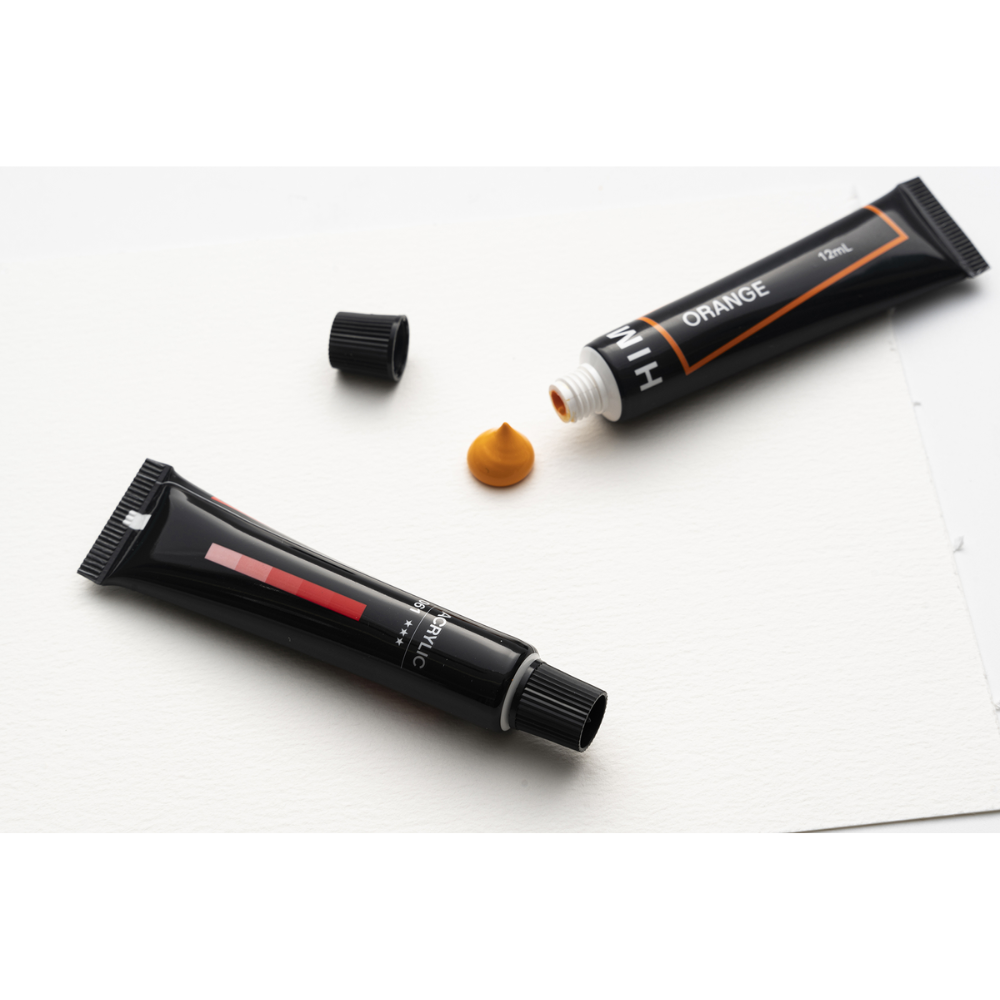 Краски акриловые "Himi.New vision", 18 цветов, тубы - 8