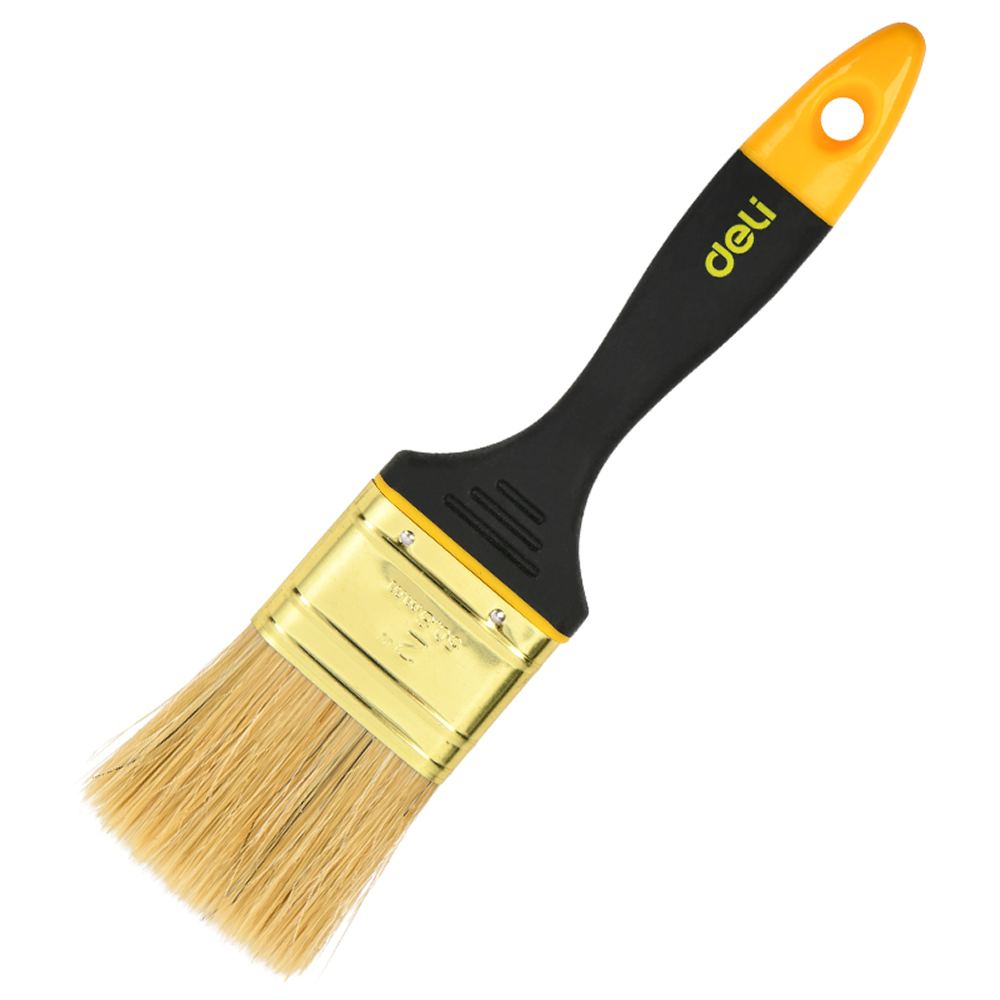 Кисть малярная Deli YS EDL509143, плоская, 2"-50 мм, смешанная щетина