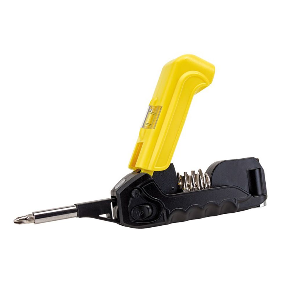 Мультиинструмент "Hinged", черный, желтый